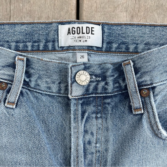 SOLD Agolde Rumi Denim Short - Picture 4 of 13